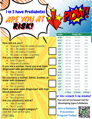 Super hero Risk Test