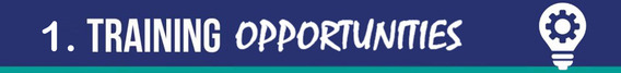 1. Training Opportunities