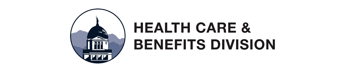 HCBD logo with text: Health Care & Benefits Division