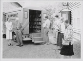 Loading Missoula Public Library Bookmobile 1957