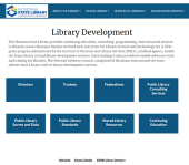 library development webpage