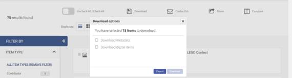 MHP Screen list view