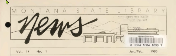 Jan Feb 1985 Newsletter