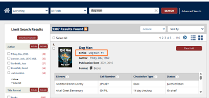 Search Result Display