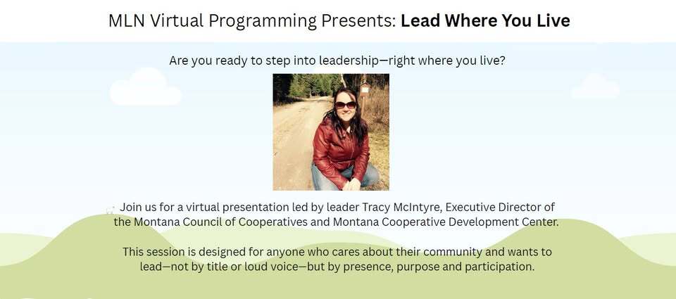 Lead Where  you Live