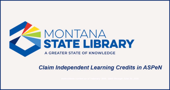 Credit video title screen
