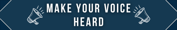 make your voice heard header