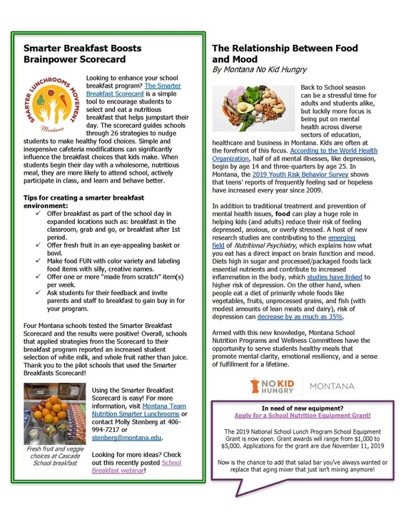 MT School Wellness in Action