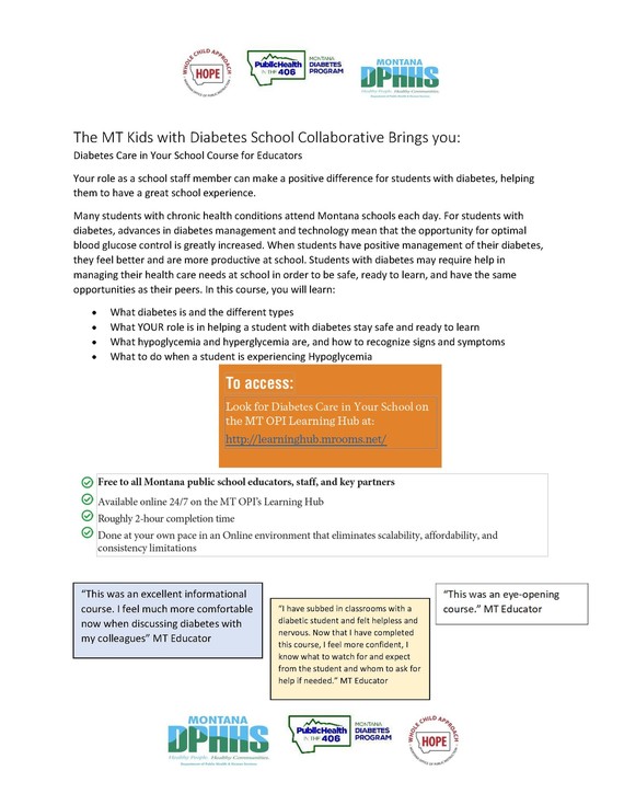 MT Kids with Diabetes