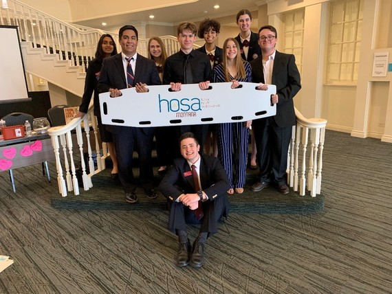 HOSA officers