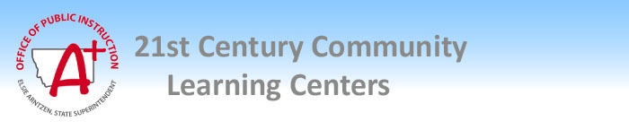 21st Century Community Learning Centers Banner