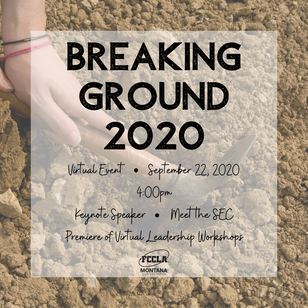 FCCLA Breaking Ground