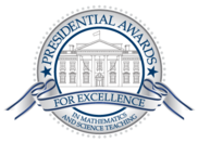 Presidential Awards for Excellence in Mathematics and Science Teaching (PAEMST) logo