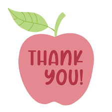 Apple for Teacher Appreciation, courtesy of Pixabay.com