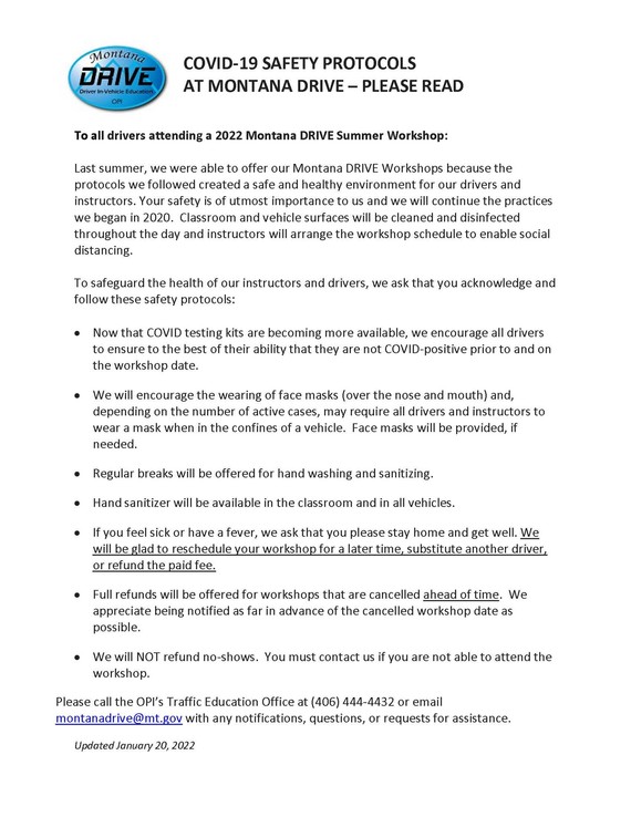 Workshop-COVID-Protocols