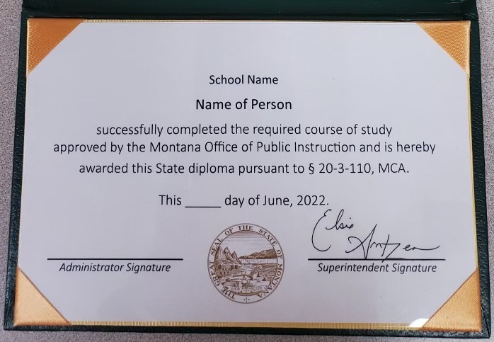 state diploma