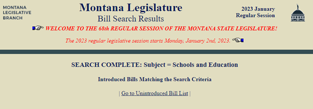 ed bill search