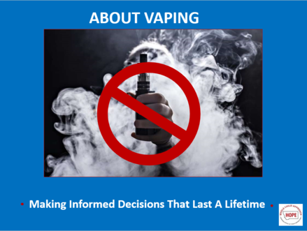 Vape Prevention Education