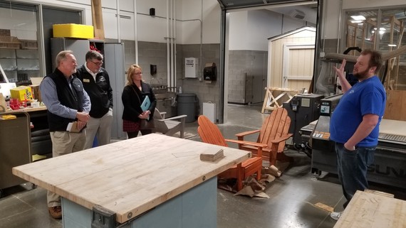 Great Falls wood and construction program