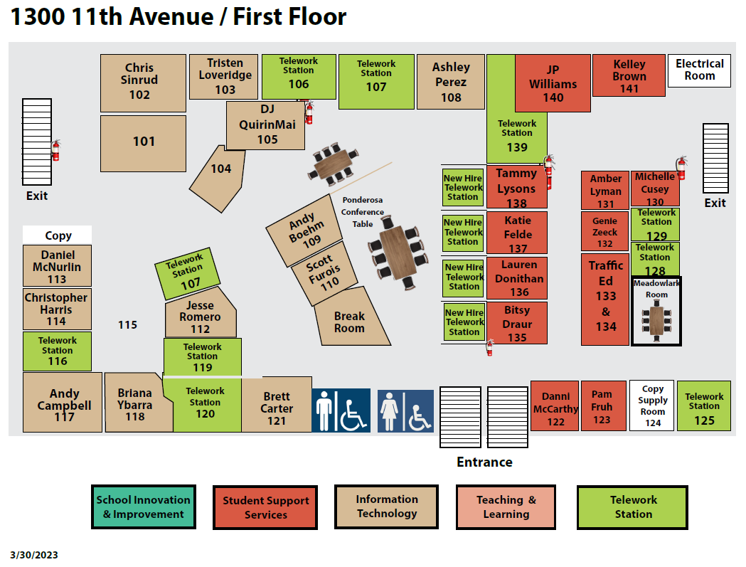 Floor plan 1300 - 1