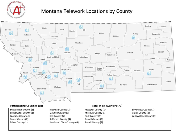 Telework Map Superintendent's Weekly Message