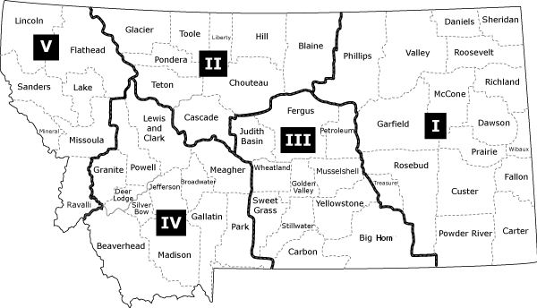 CSPD Regional Map