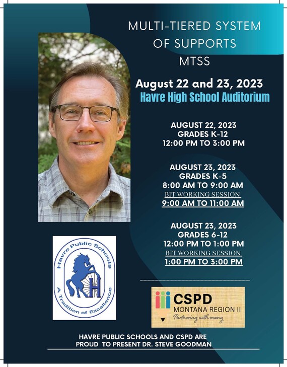 Dr. Steve Goodman Region II CSPD Event