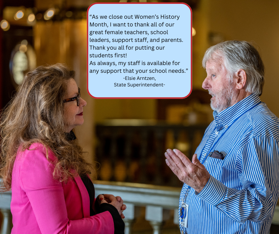 superintendent's message