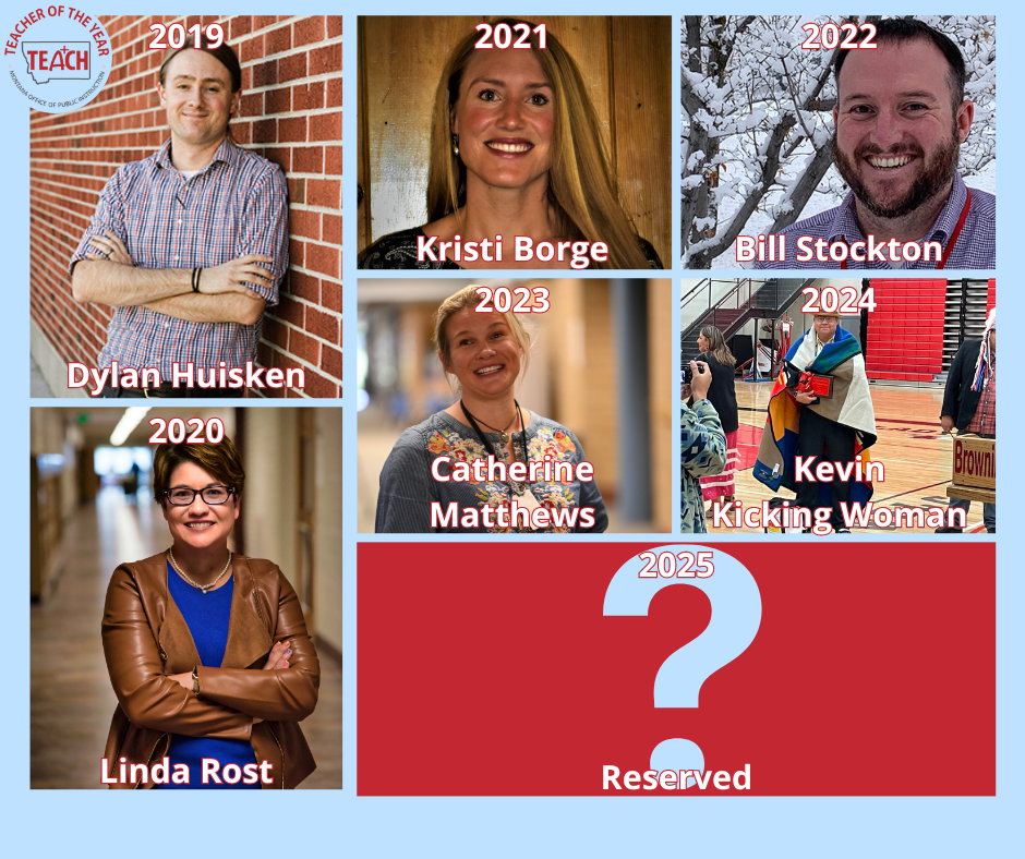 Teacher of The Years past Teacher pictures