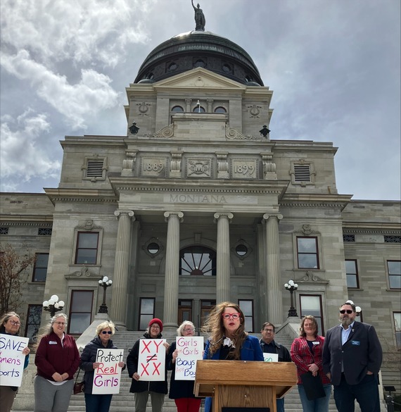 Photo of Title IX Press conference 