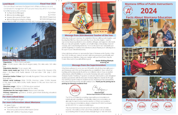 MT education facts 2024