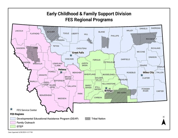 Early Childhood and Family Support Division FES Regional Programs