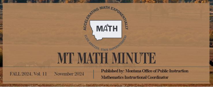 Math Minute header