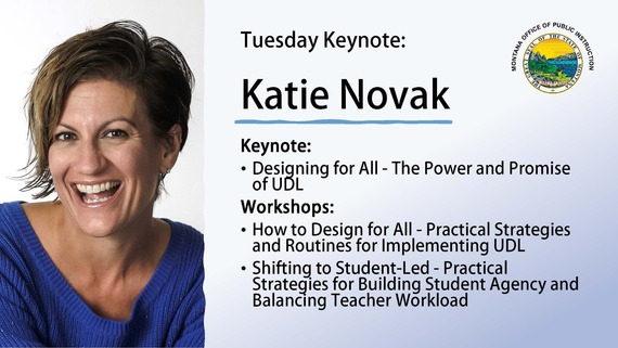 Katie Novack Tuesday Keynote: Designing for All- The Power and Promise of UDL