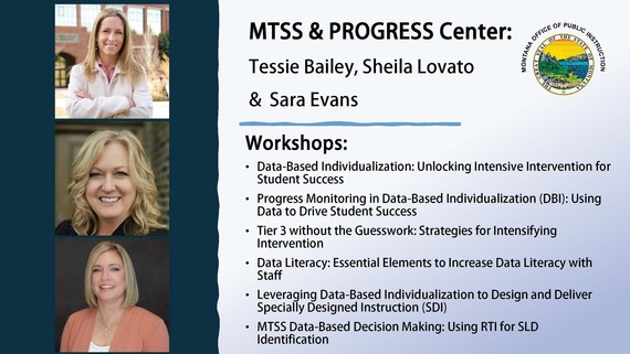 MTSS & PROGRESS CENTER Sessions