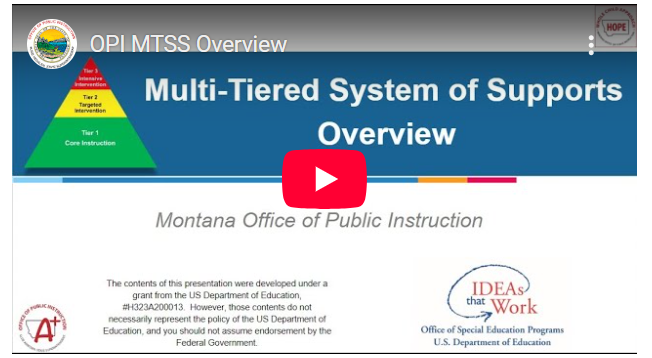 MTSS Overview Video