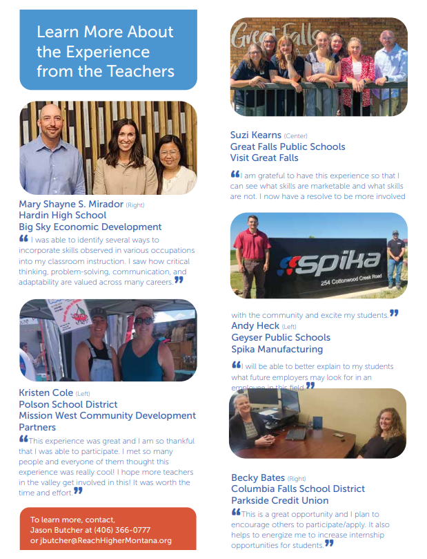 Teacher Extern Teacher Testimonials