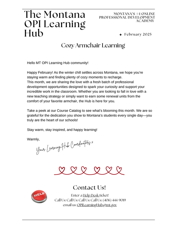 Hub February newsletter 1