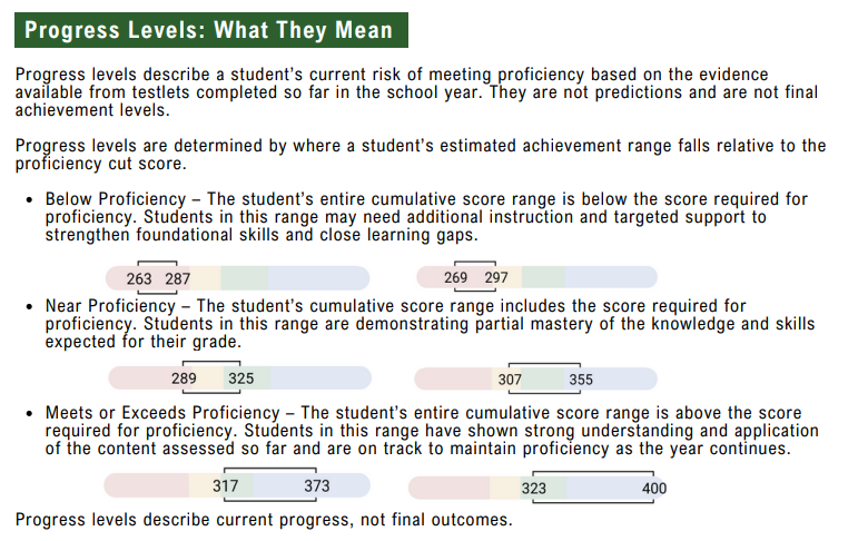 Progress Report Students