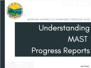 Understanding Progress Reports