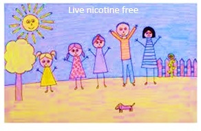 Family-Happy-drawing-Live Nicotine Free