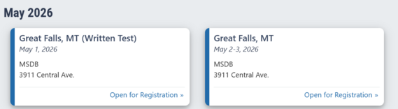 EIPA Registration Now Open- Test Dates May 1-3, 2026
