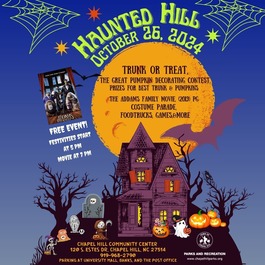 Haunted Hill Trunk-or-Treat on October 26