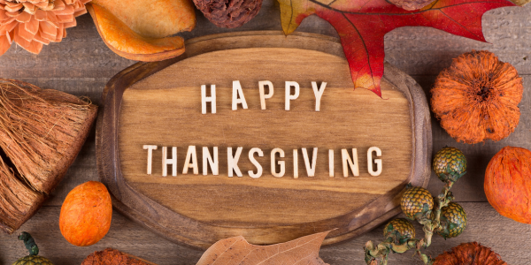 Happy Thanksgiving display