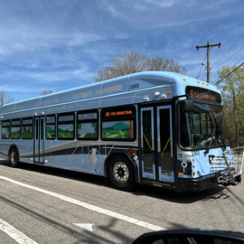 Chapel Hill Transit electric bus