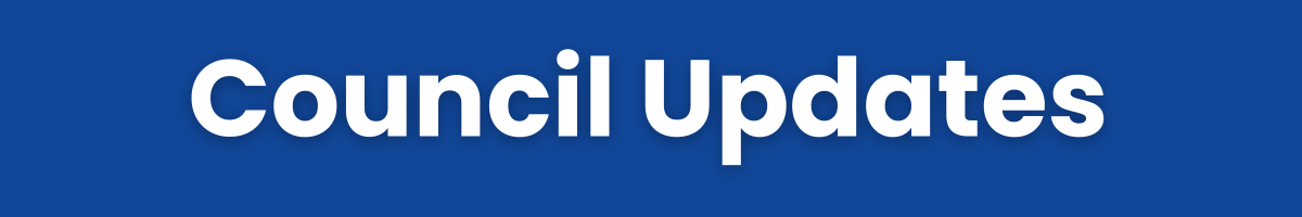 Council Updates blue