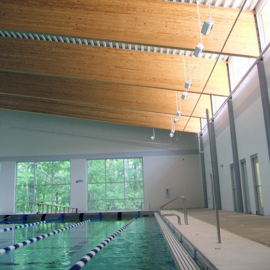 Homestead Aquatic Center pool lanes