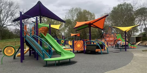 Inclusive playground equipment