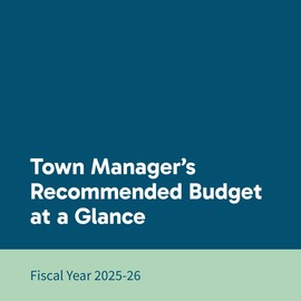 Town Manager's Recommended Budget at a Glance