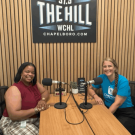 Niki Cherry and Karin Michel at WCHL studio